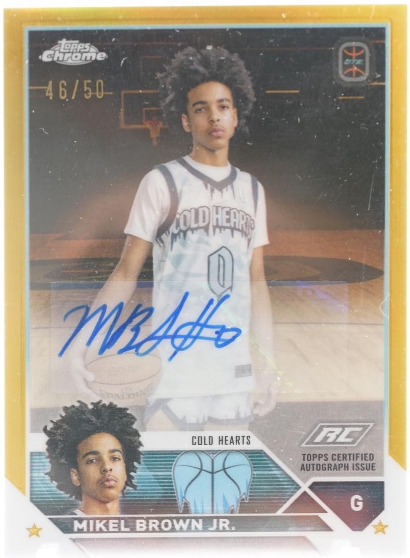Mikel Brown Jr. [Gold Refractor] #A-MBJ