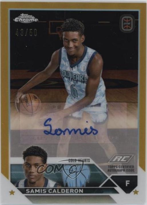 Samis Calderon [Gold Refractor] #A-SC