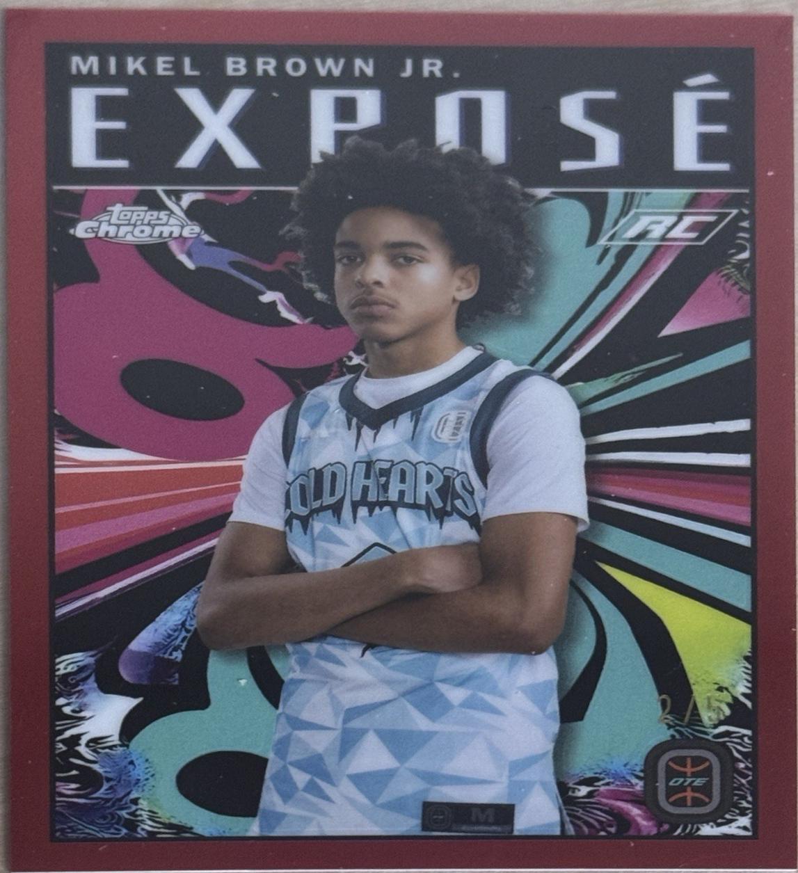 Mikel Brown Jr. [Red Refractor] #TCE-11