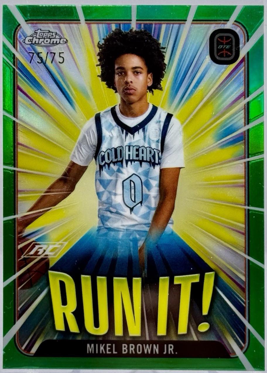Mikel Brown Jr. [Green Refractor] #RI-5