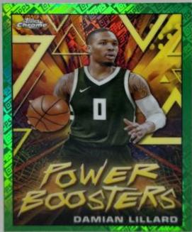 Damian Lillard [Green Topps Refractor] #PB-14