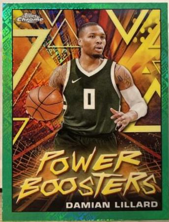 Damian Lillard [Orange Basketball Refractor] #PB-14