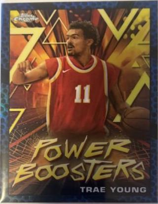 Trae Young [Blue Basketball Refractor] #PB-1