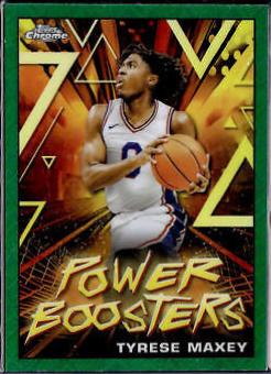 Tyrese Maxey [Green Topps Refractor] #PB-15