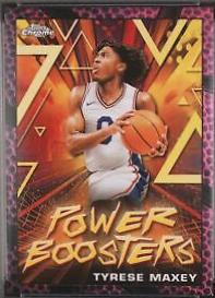 Tyrese Maxey [Pink Basketball Refractor] #PB-15