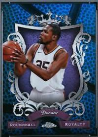 Kevin Durant [Blue Basketball Refractor] #RR-23
