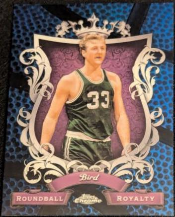 Larry Bird [Blue Basketball Refractor] #RR-1