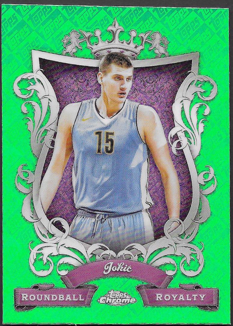 Nikola Jokic [Orange Basketball Refractor] #RR-29