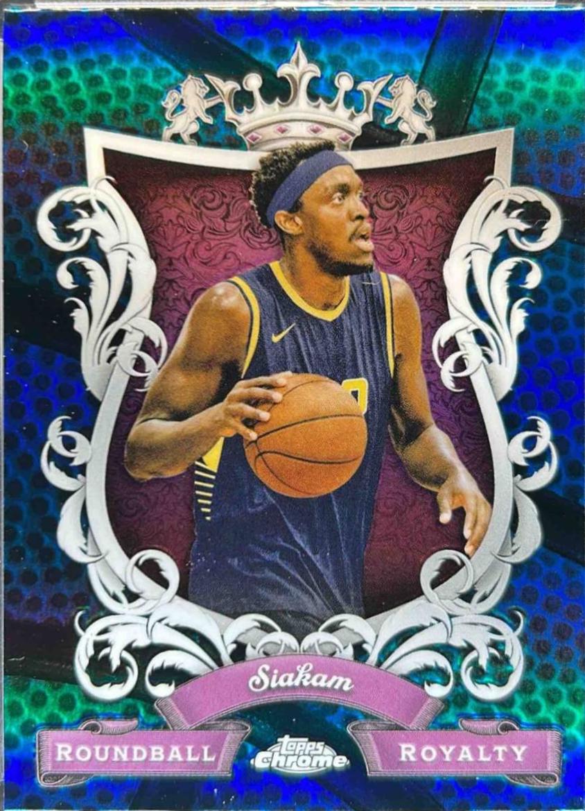 Pascal Siakam [Blue Basketball Refractor] #RR-18