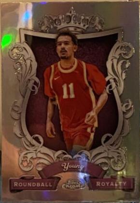 Trae Young [Orange Basketball Refractor] #RR-21