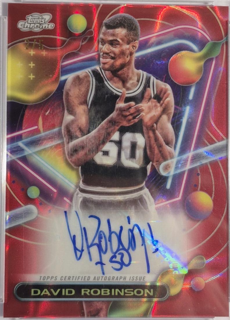 David Robinson [Red Flare] #CCAV-DR