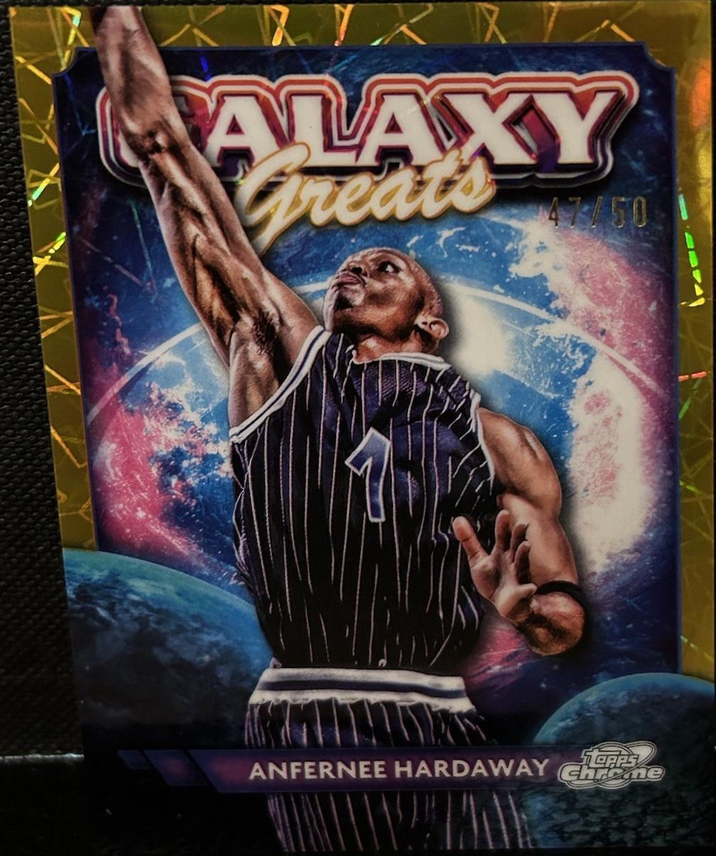 Anfernee Hardaway [Gold Interstellar Refractor] #GG-11