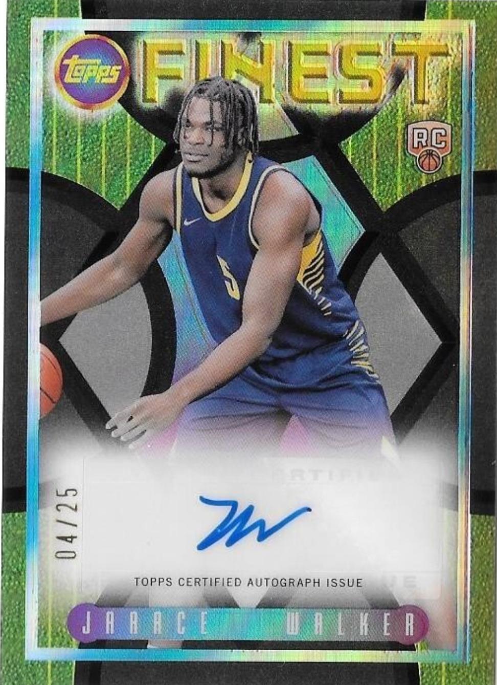 Jarace Walker [Black Refractor] #FLA-JWA