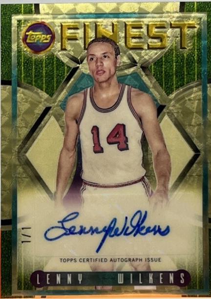 Lenny Wilkens [Superfractor] #FLA-LW