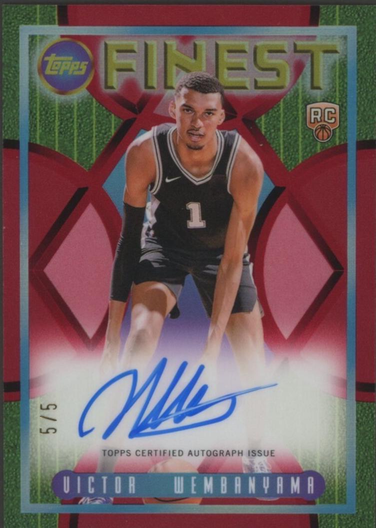 Victor Wembanyama [Red Refractor] #FLA-VW