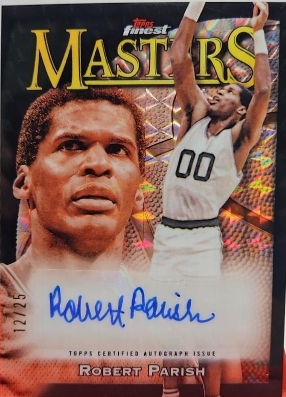 Robert Parish [Black Refractor] #MA-RP