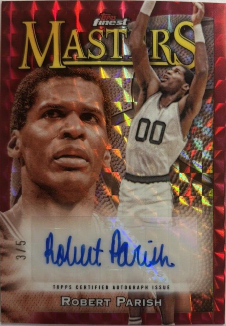 Robert Parish [Red Refractor] #MA-RP