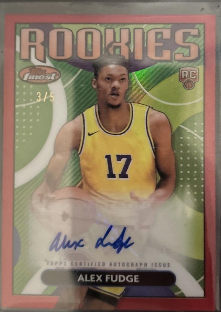 Alex Fudge [Red Geometric Refractor] #RFA-AF
