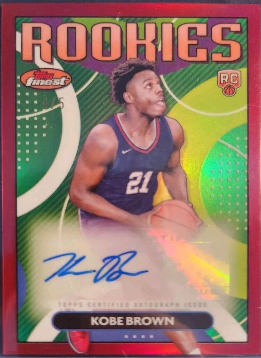 Kobe Brown [Red Refractor] #RFA-KB