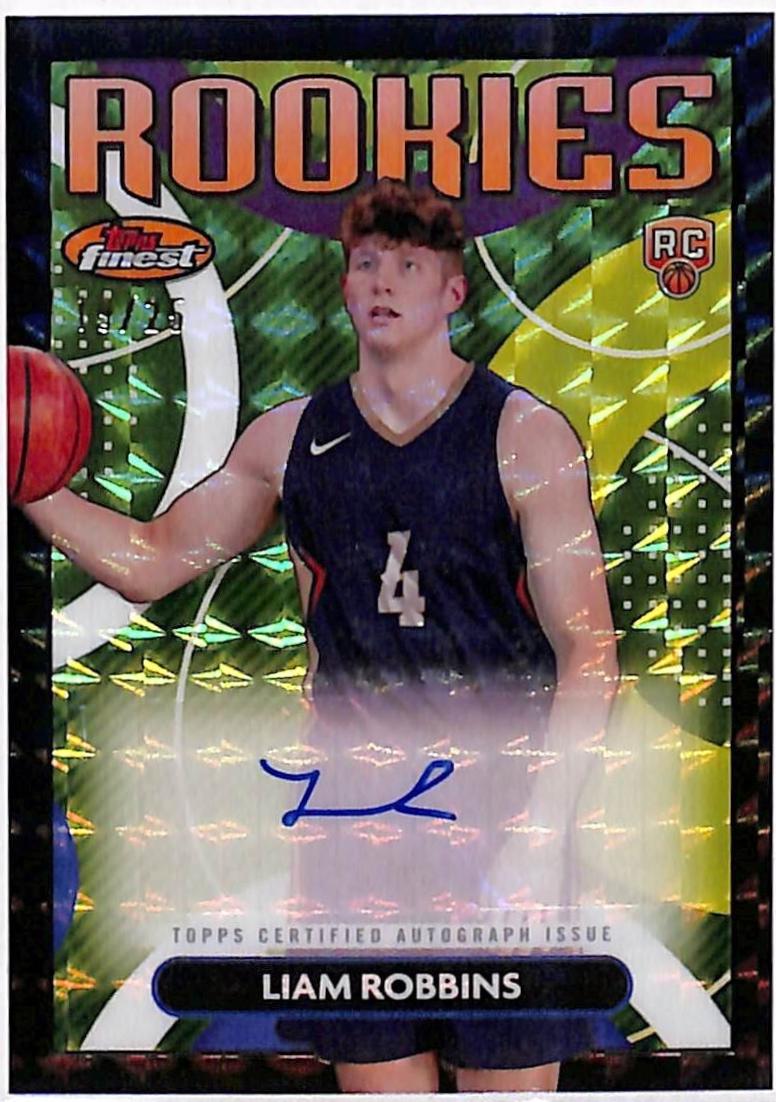 Liam Robbins [Black Geometric Refractor] #RFA-LR