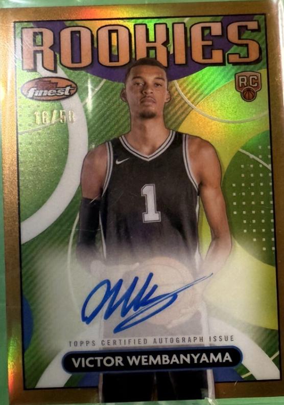 Victor Wembanyama [Gold Refractor] #RFA-VW