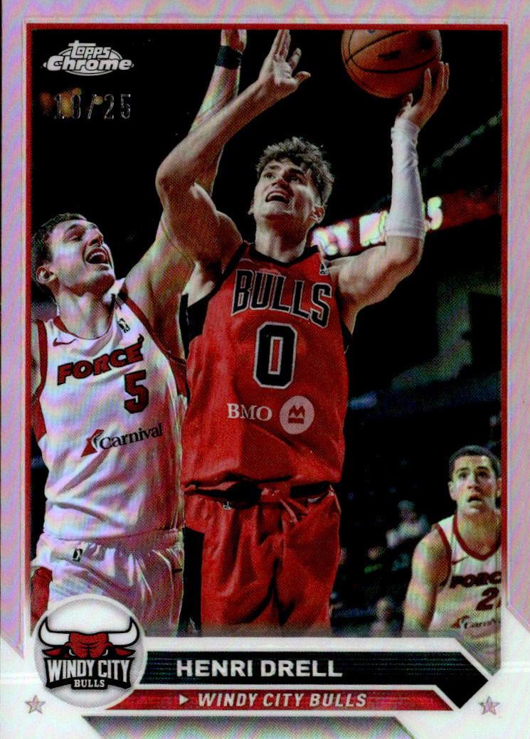 Henri Drell [Pink Refractor Chrome] #95