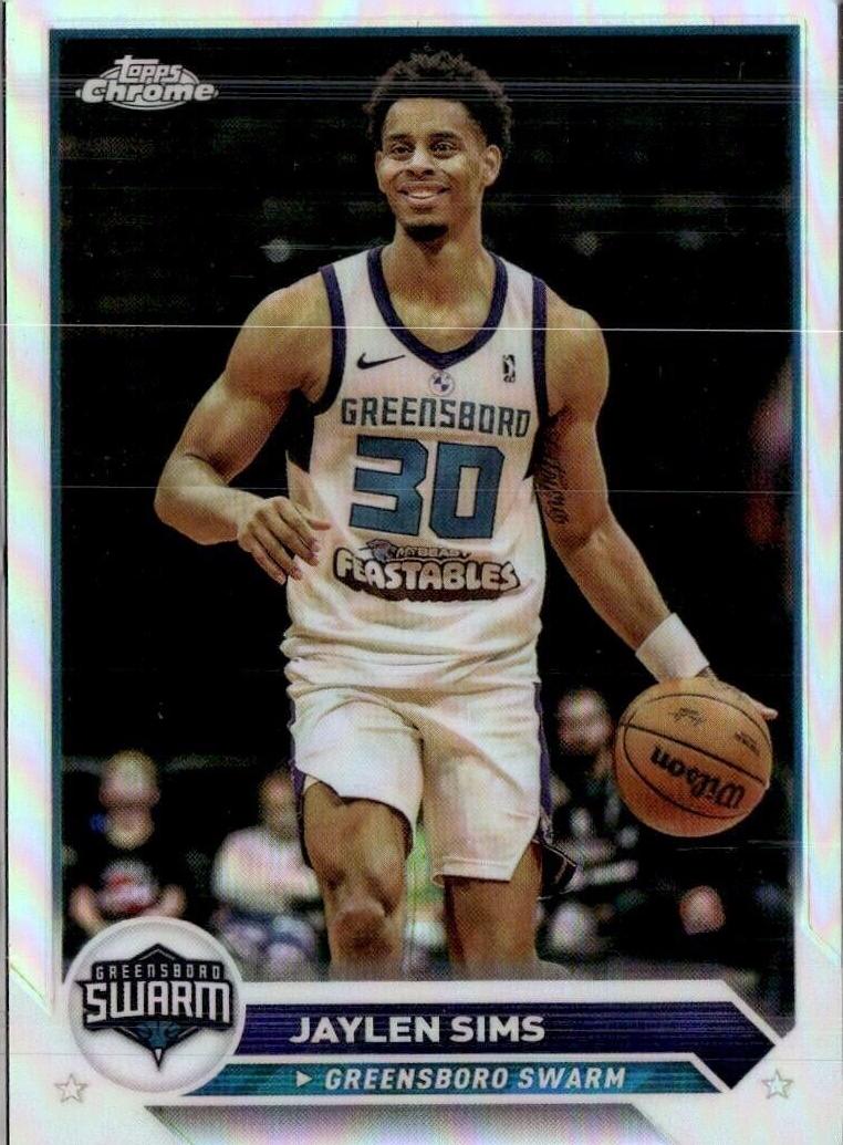 Jaylen Sims [Refractor Chrome] #32
