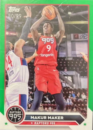 Makur Maker [Green Refractor Chrome] #70