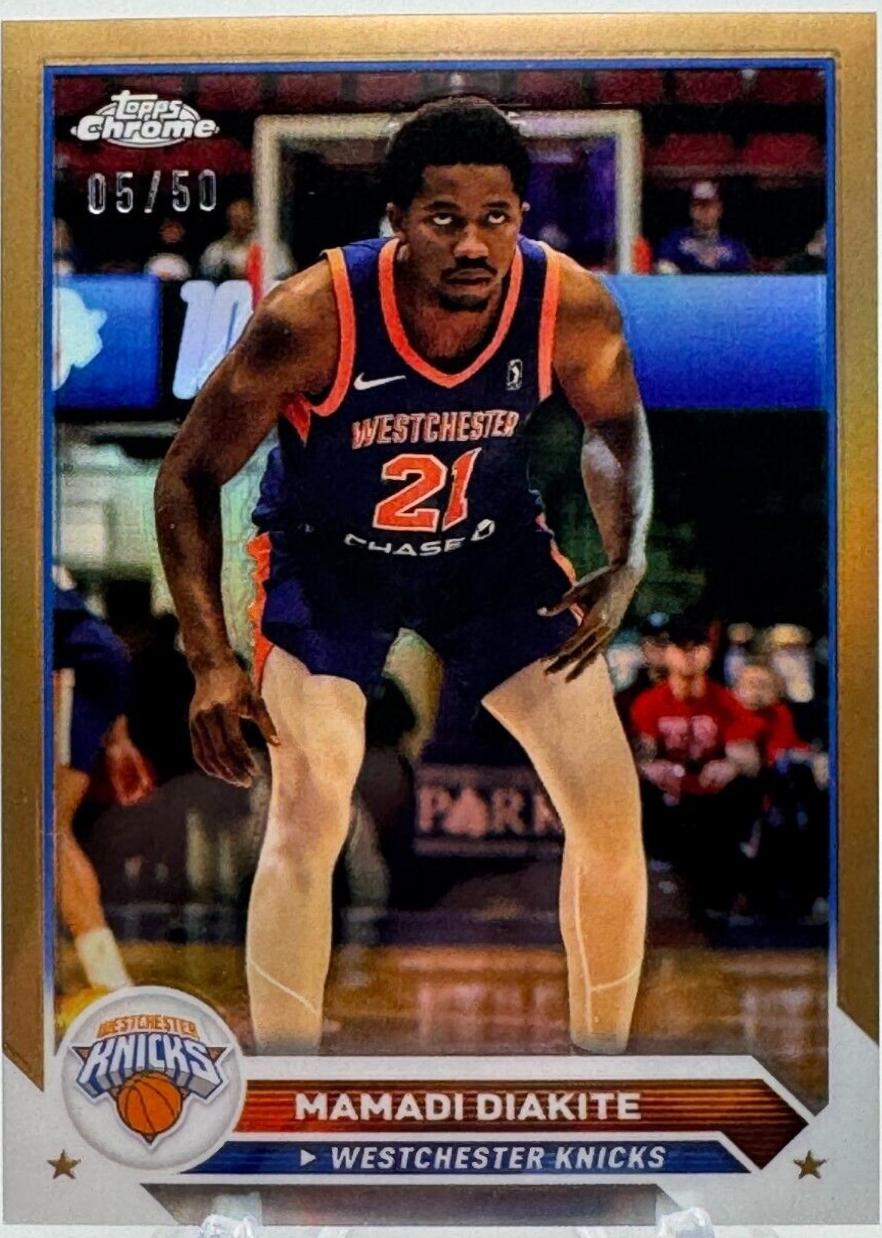 Mamadi Diakite [Gold Refractor Chrome] #92