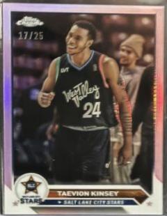 Taevion Kinsey [Pink Refractor Chrome] #74