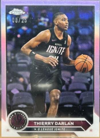 Thierry Darlan [Pink Refractor Chrome] #28