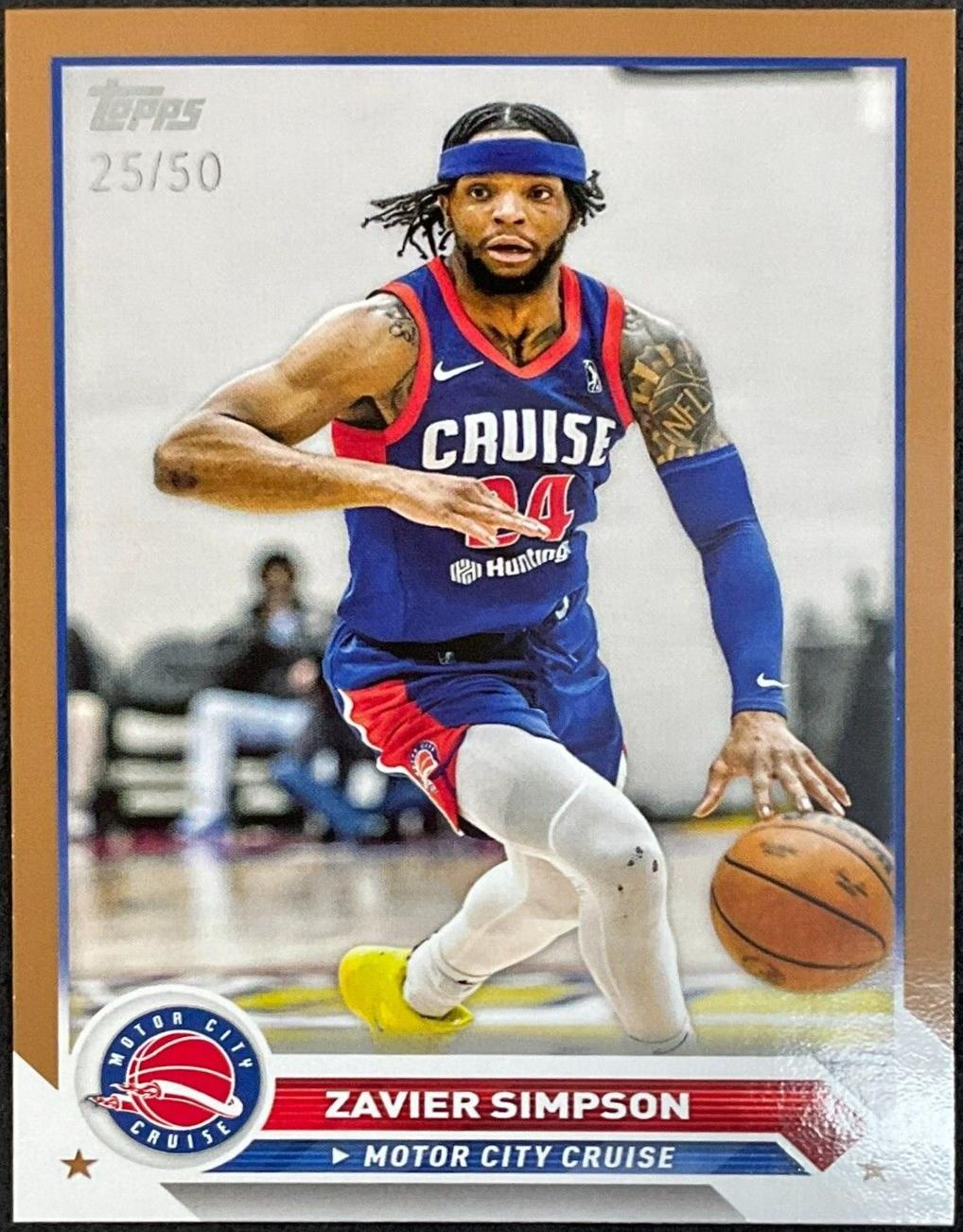 Zavier Simpson [Gold] #54