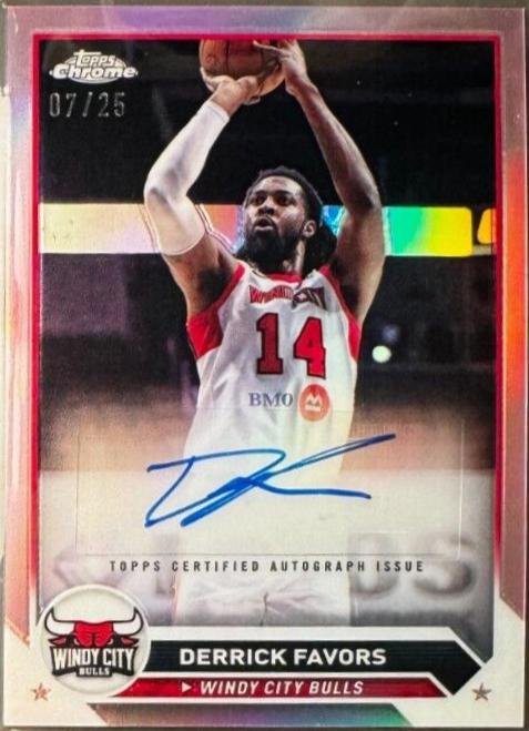 Derrick Favors [Pink] #AC-DF