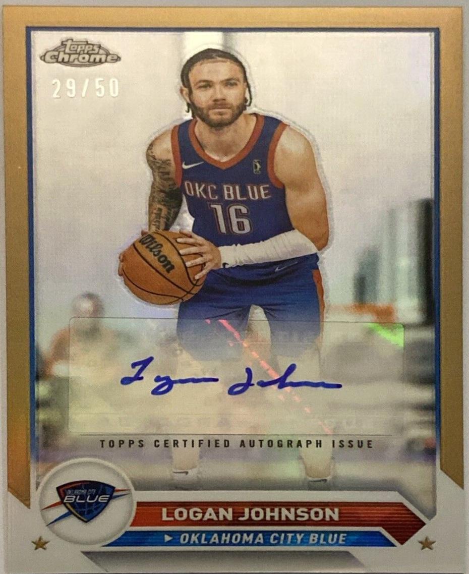 Logan Johnson [Gold] #AC-LJO