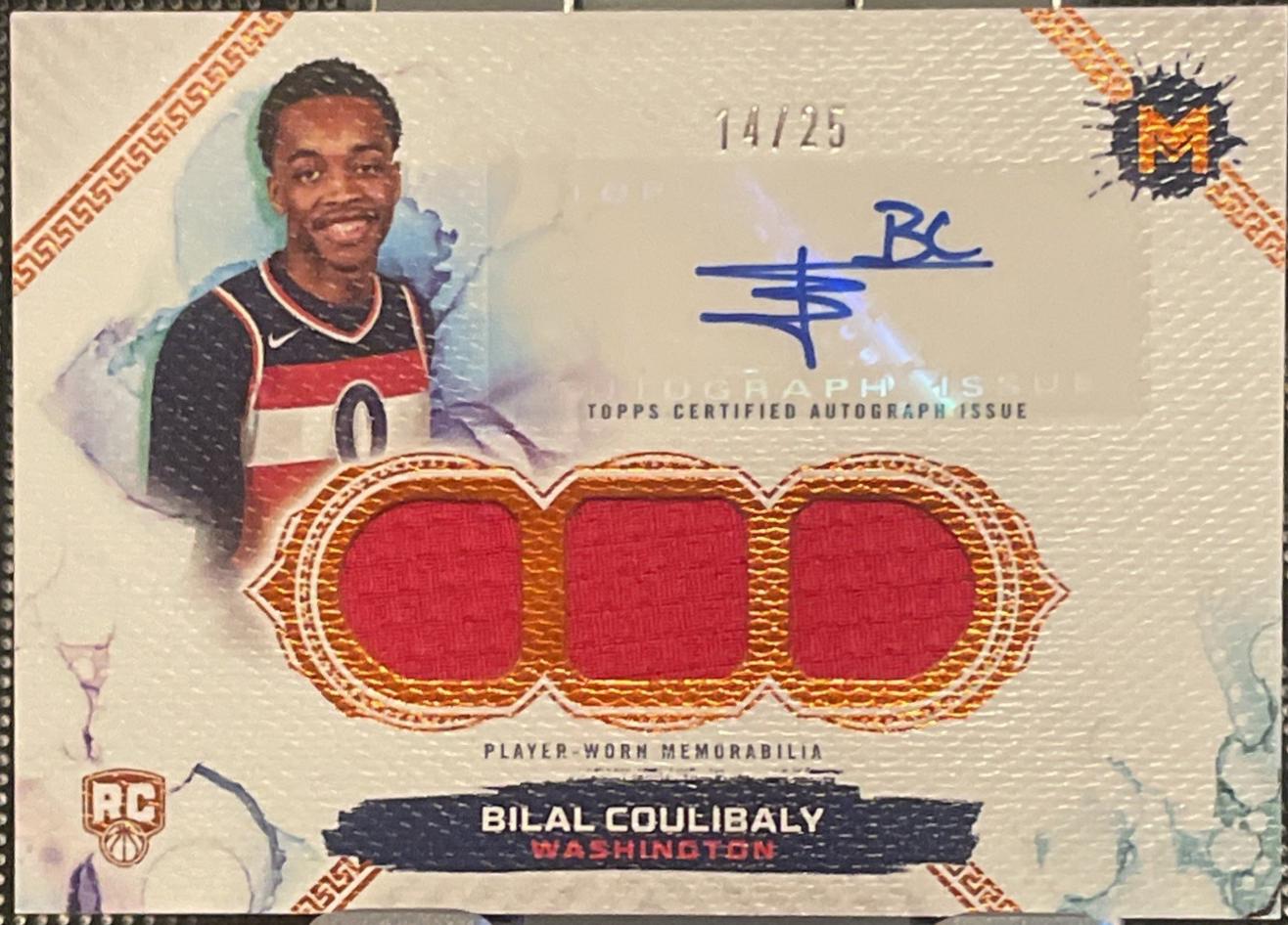 Bilal Coulibaly [Rookie Relic Autograph] #105