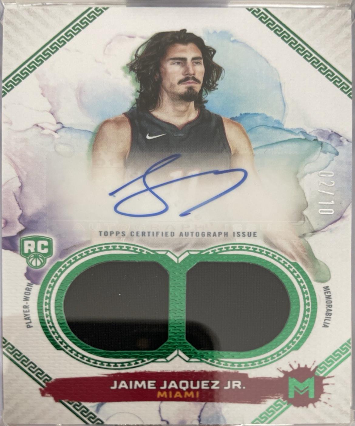 Jaime Jaquez Jr. [Rookie Relic Autograph] #114