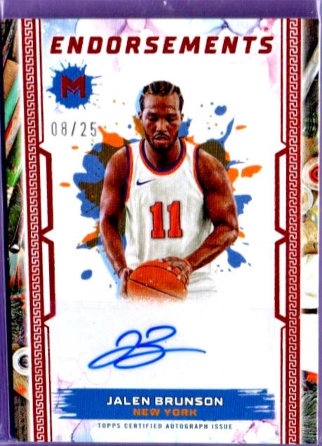 Jalen Brunson [Cadmium Orange] #ME-JB
