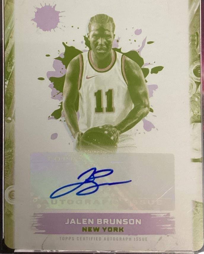 Jalen Brunson [Printing Plate] #ME-JB