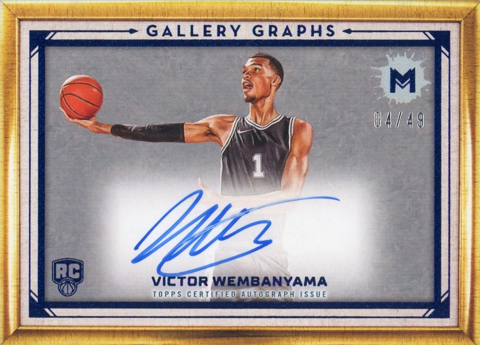 Victor Wembanyama [Ultramarine Blue] #GG-VW
