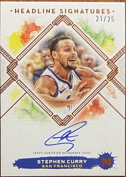Stephen Curry [Cadmium Orange] #HS-SC