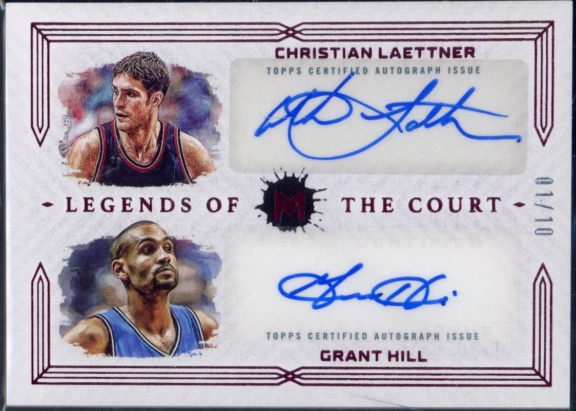 Christian Laettner / Grant Hill [Pyrrol Scarlet] #LDS-CG