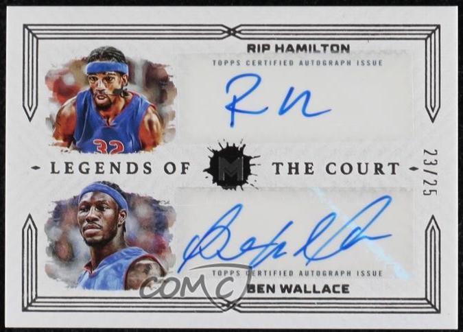 Rip Hamilton / Ben Wallace #LDS-RB