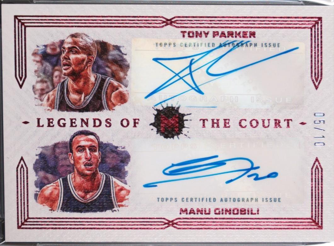 Tony Parker / Manu Ginobili [Pyrrol Scarlet] #LDS-TM