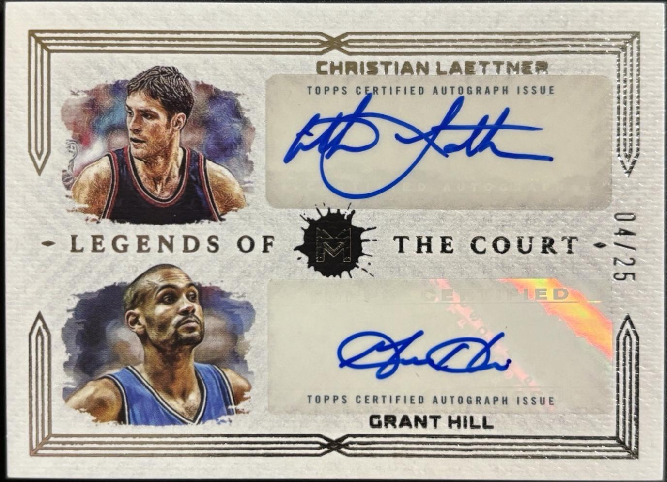 Christian Laettner / Grant Hill #LDS-CG