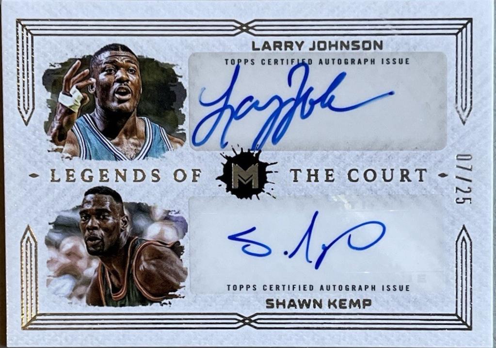 Larry Johnson / Shawn Kemp #LDS-LW