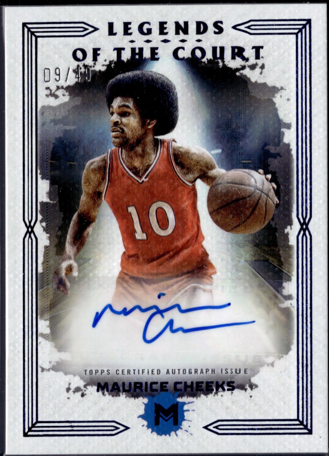 Maurice Cheeks [Ultramarine Blue] #LCS-MC