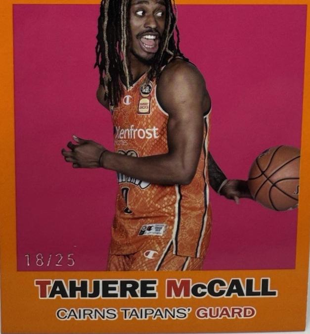 Tahjere McCall [Orange] #TB-12