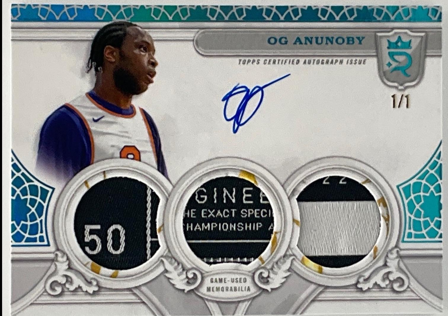 OG Anunoby [Platinum] #SJS-OA