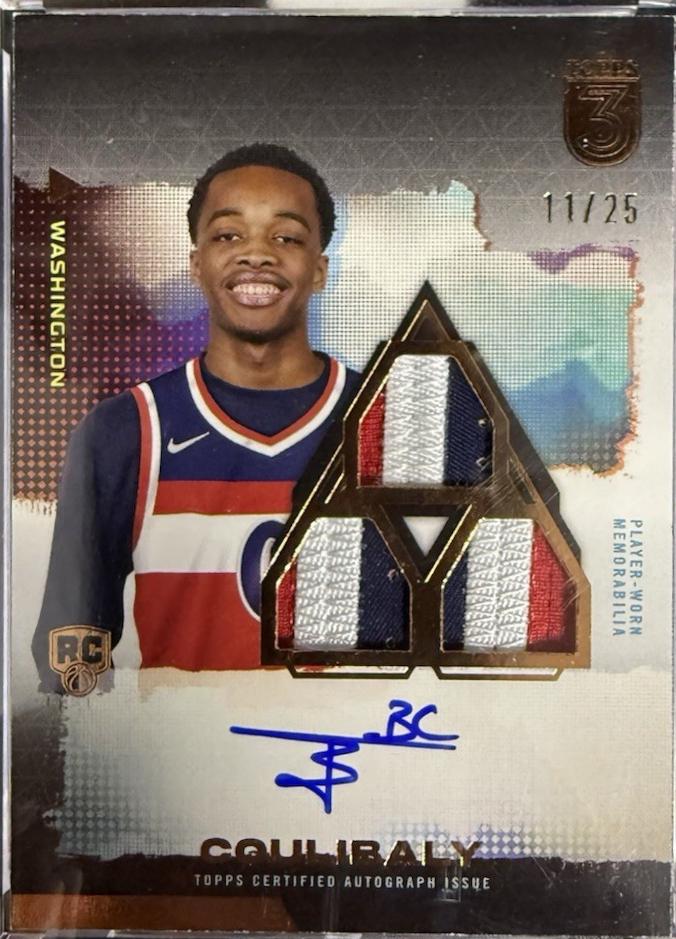 Bilal Coulibaly [Red Rookie 3 Patch Autograph Horizontal] #105