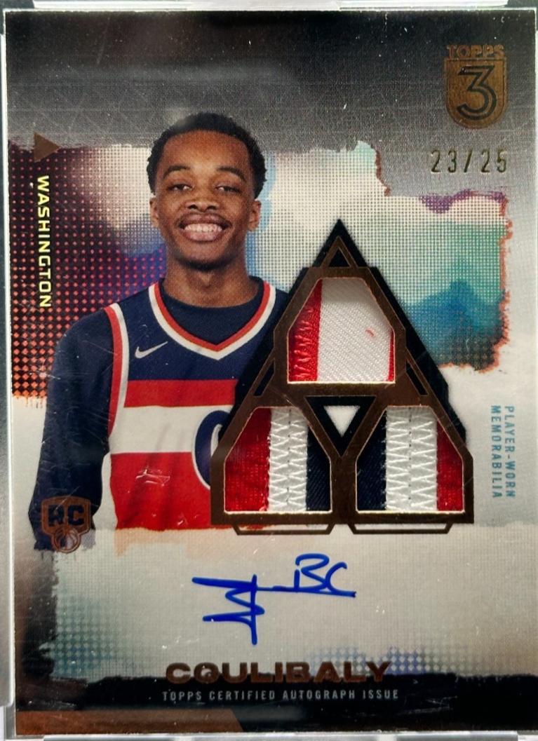 Bilal Coulibaly [Rookie 3 Patch Autograph Vertical] #105